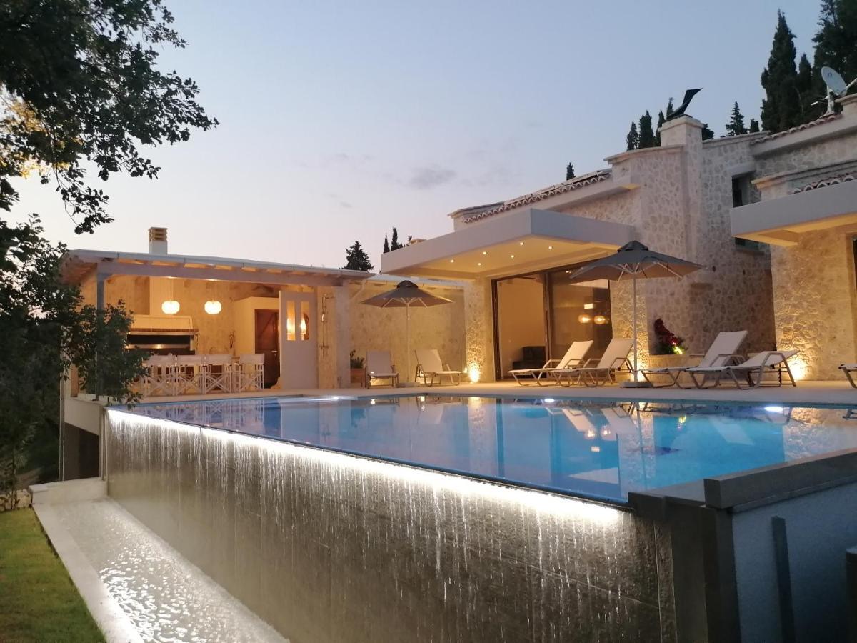 My Mediterranean Corfu Luxury Villa With Private Swimming Pool Kontokali Extérieur photo