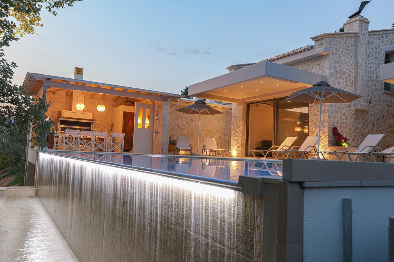 My Mediterranean Corfu Luxury Villa With Private Swimming Pool Kontokali Extérieur photo