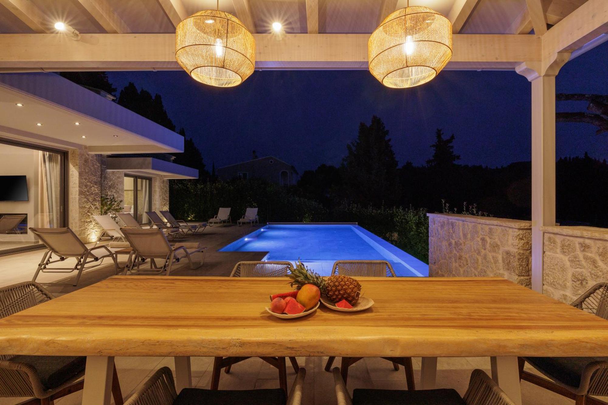 My Mediterranean Corfu Luxury Villa With Private Swimming Pool Kontokali Extérieur photo