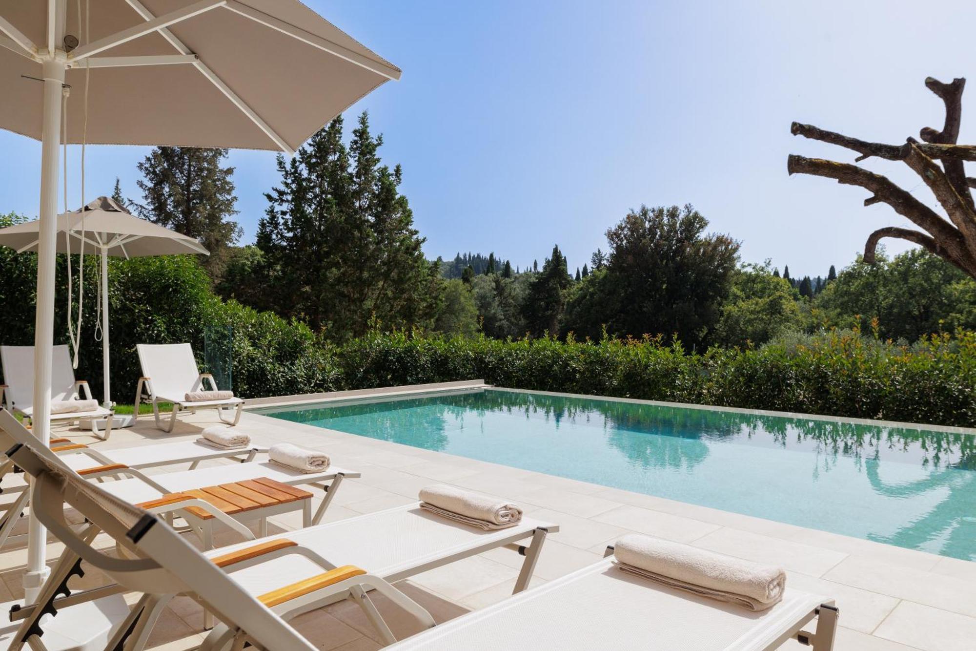 My Mediterranean Corfu Luxury Villa With Private Swimming Pool Kontokali Extérieur photo