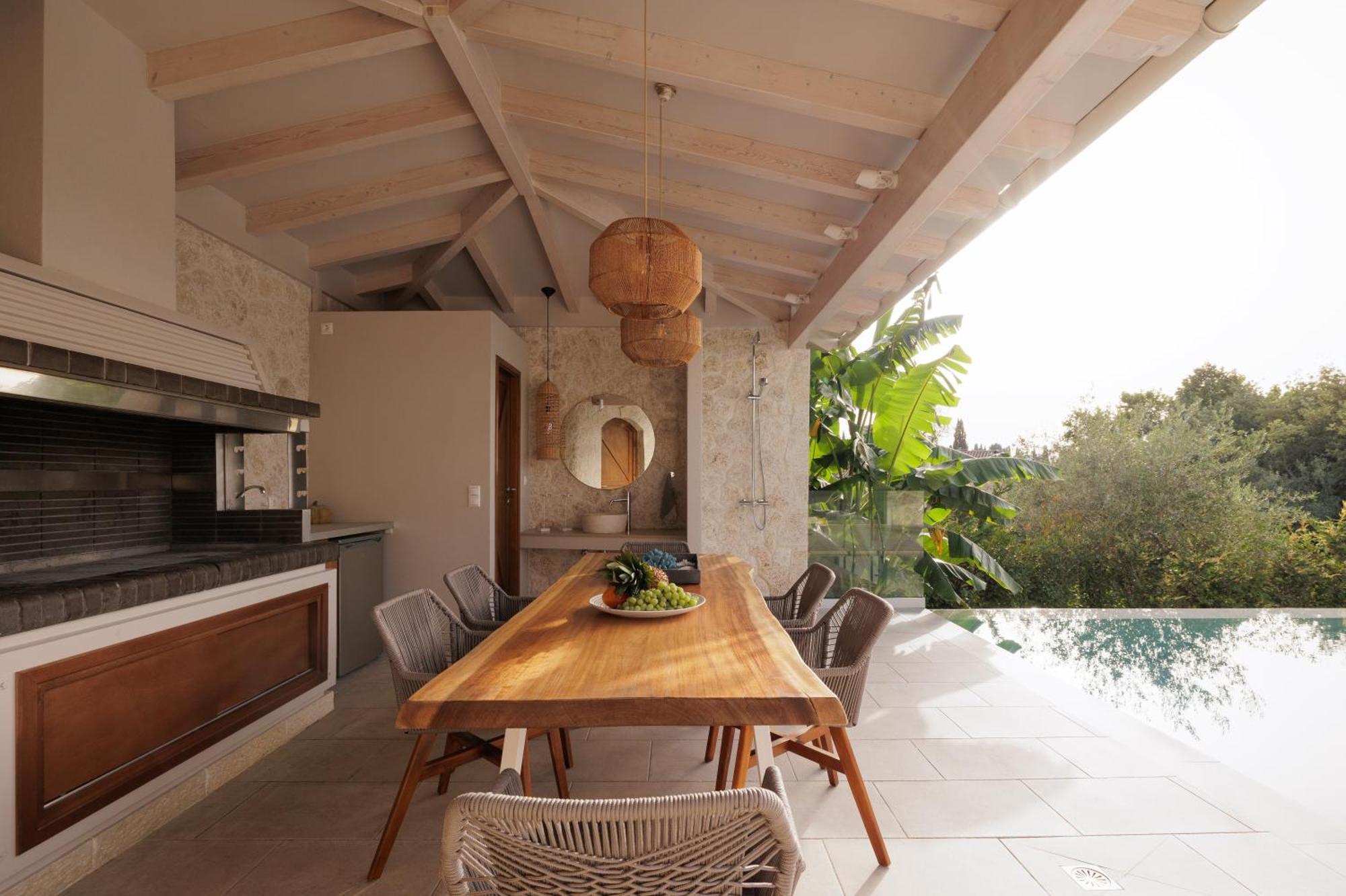 My Mediterranean Corfu Luxury Villa With Private Swimming Pool Kontokali Extérieur photo