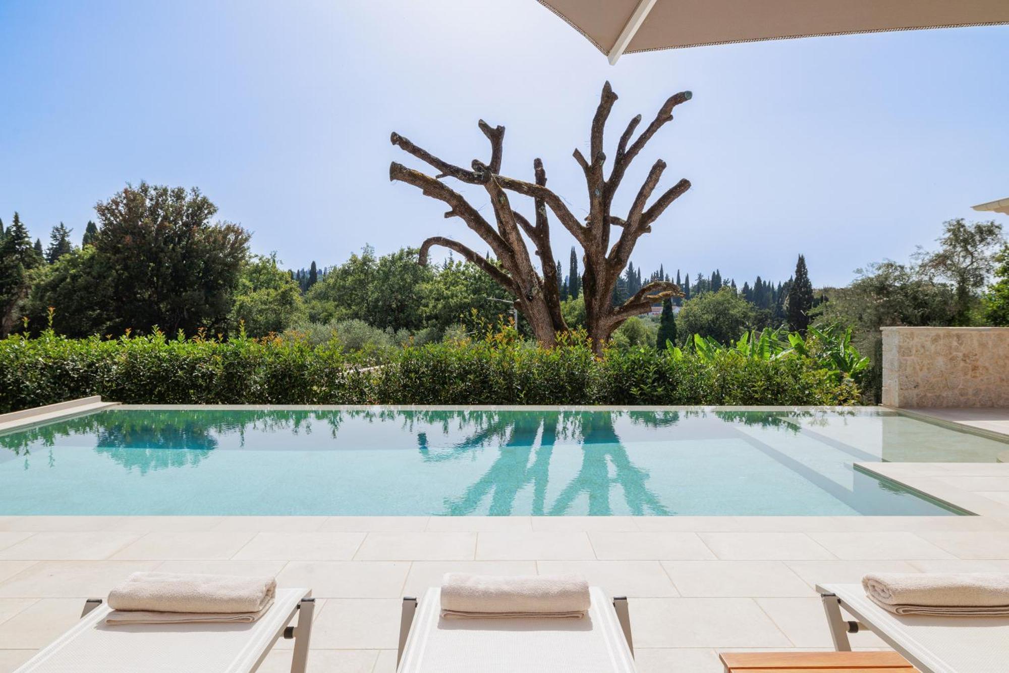 My Mediterranean Corfu Luxury Villa With Private Swimming Pool Kontokali Extérieur photo