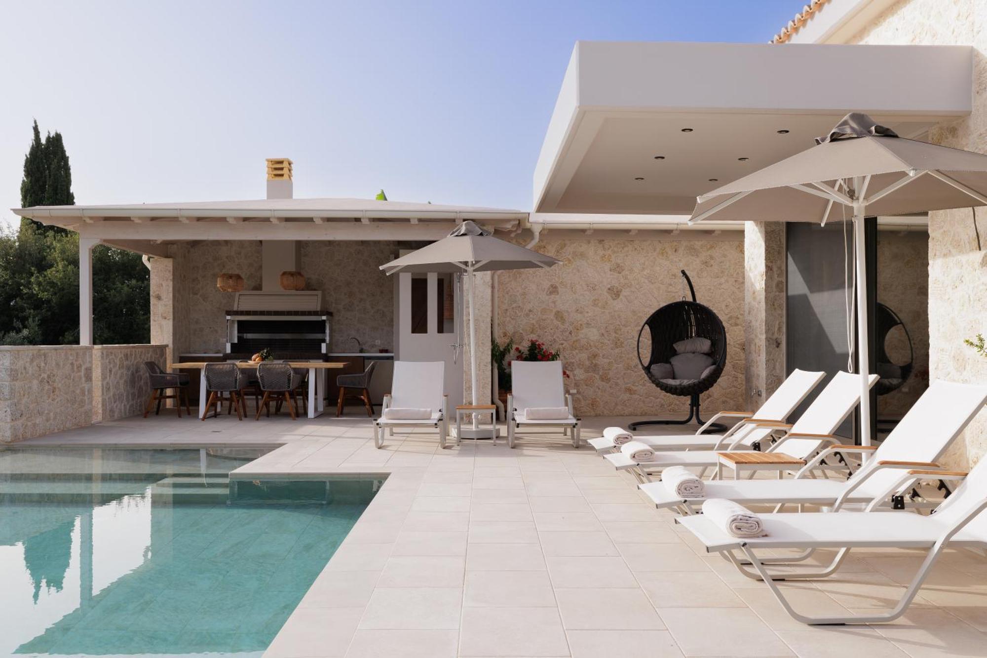 My Mediterranean Corfu Luxury Villa With Private Swimming Pool Kontokali Extérieur photo