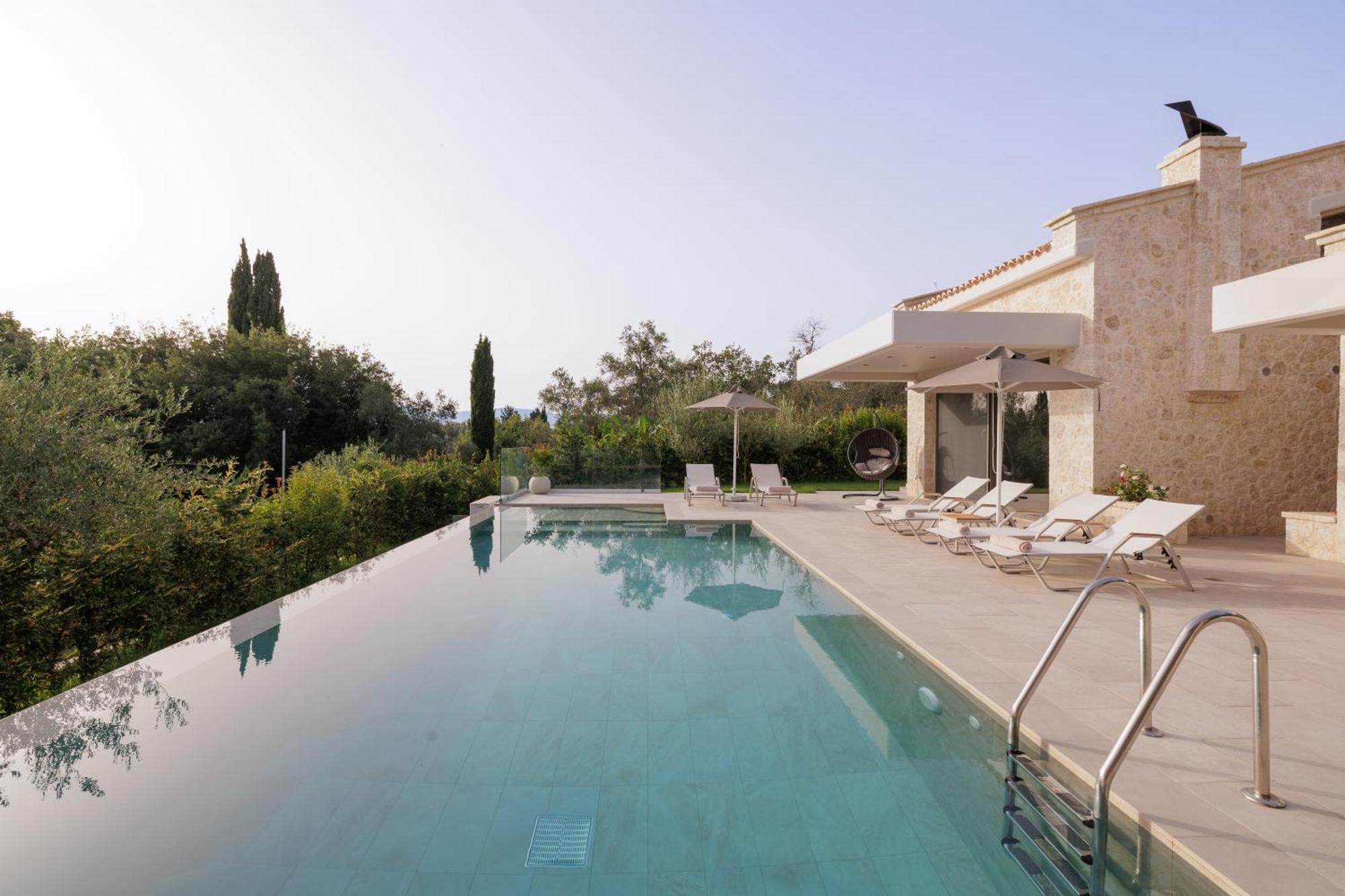 My Mediterranean Corfu Luxury Villa With Private Swimming Pool Kontokali Extérieur photo