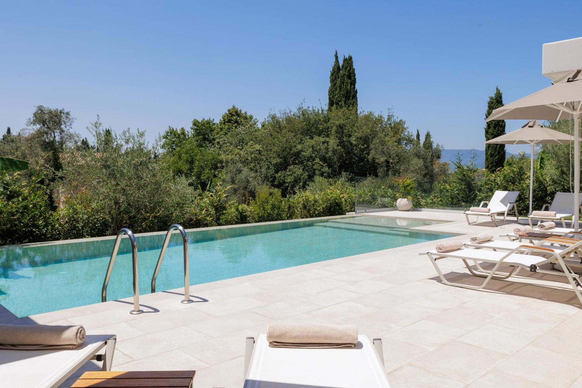 My Mediterranean Corfu Luxury Villa With Private Swimming Pool Kontokali Extérieur photo